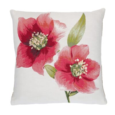 Hellebores in Bloom Tapestry Cushion - 46 x 46cm