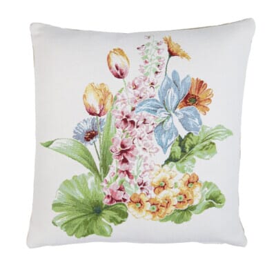 Flower Bouquet Tapestry Cushion - 46 x 46cm