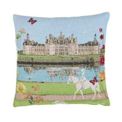 Chateau Chambord Tapestry Cushion - 46 x 46cm