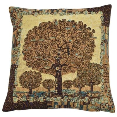 Klimt Tree I Tapestry Cushion - 46x46cm (18"x18")