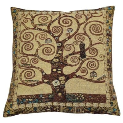 Klimt Tree II Tapestry Cushion - 46x46cm (18"x18")