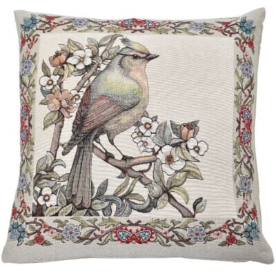Morris Bird I Tapestry Cushion - 46x46cm (18"x18")
