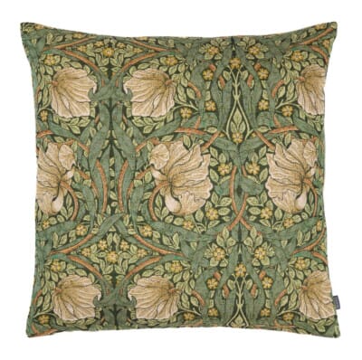 Pimpernel Green Tapestry Cushion - 46x46cm (18"x18")