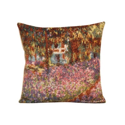 The Artist's Garden by Monet Tapestry Cushion - 46x46cm (18"x18")