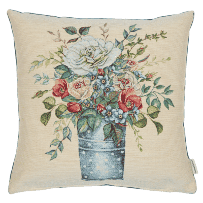 Garden Bouquet Woven Cushion - 42x42cm (17"x17")