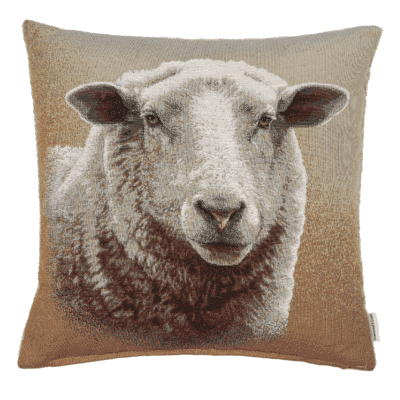 Wooliam Sheep Woven Cushion - 42x42cm (17"x17")