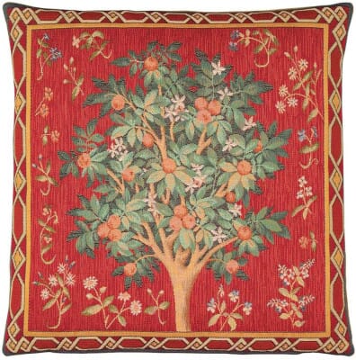 Medieval Tree Tapestry Cushion - 46x46cm (18"x18")