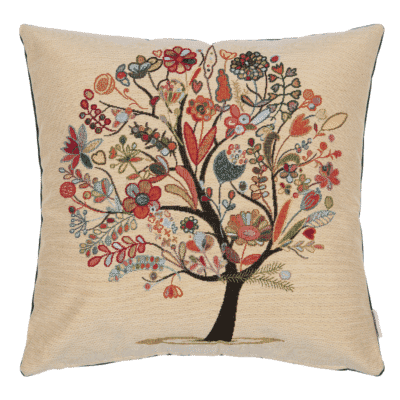 Tree of Dreams Woven Cushion - 42x42cm (17"x17")