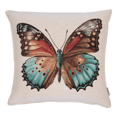 Butterfly Beauty Woven Cushion - 42x42cm (17"x17")