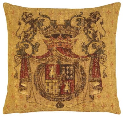 Blazon-Chenille Tapestry Cushion - 43x43cm (17"x17")