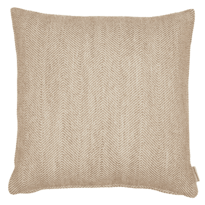 Oatmeal Herringbone Woven Cushion - 42x42cm (17"x17")