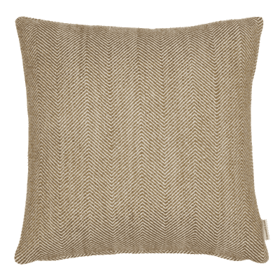 Moss Herringbone Woven Cushion - 42x42cm (17"x17")