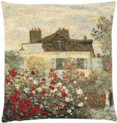 La Maison by Monet Tapestry Cushion - 46x46cm (18"x18")