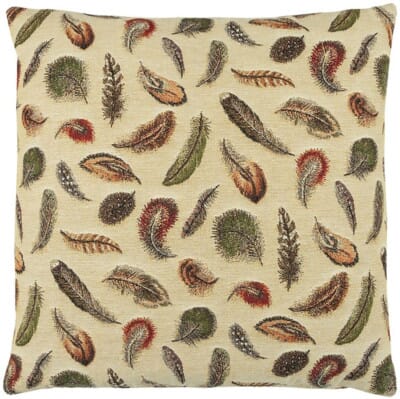 Feathers Tapestry Cushion - 46x46cm (18"x18")
