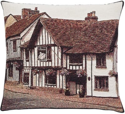 The Old Swan Tapestry Cushion - 46x46cm (18"x18")