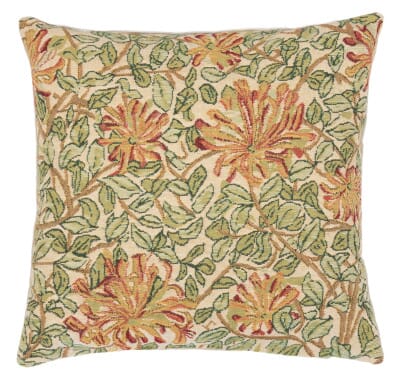 Honeysuckle Cushion with Feather Filler - 33x33cm (13"x13")
