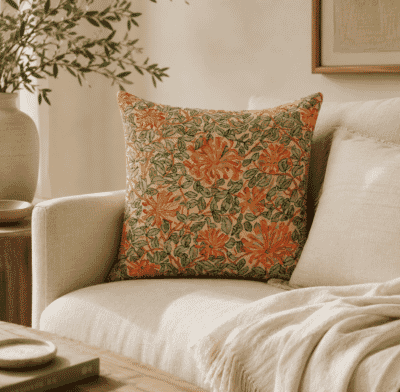 Honeysuckle Tapestry Cushion - 46x46cm (18"x18")