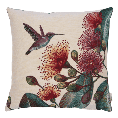 Hummingbird I Woven Cushion - 42x42cm (17"x17")