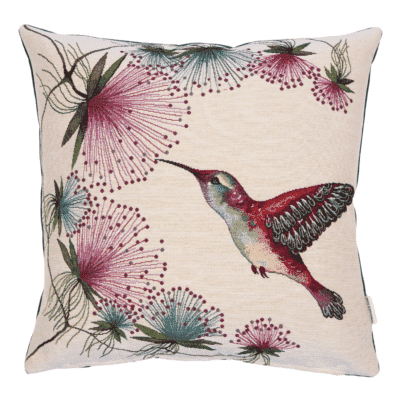 Hummingbird II Woven Cushion - 42x42cm (17"x17")