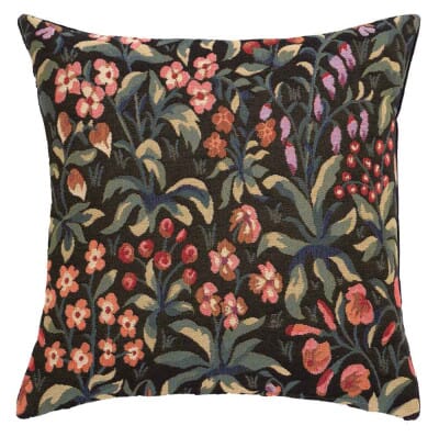Thousand Flowers Cushion with Feather Filler - 33x33cm (13"x13")