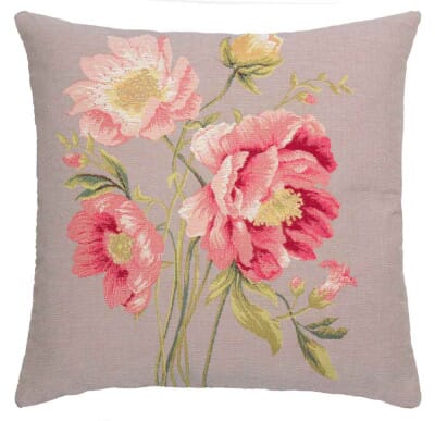 Japanese Flowers I Regular Cushion with filler - 46x46cm (18"x18")