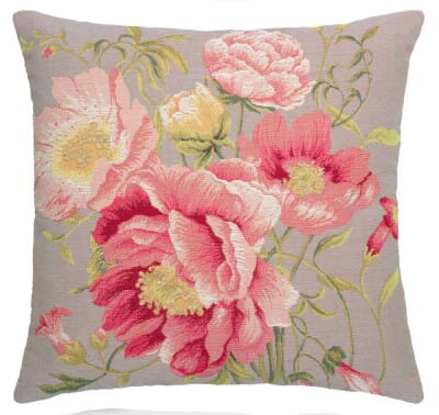 Japanese Flowers II Regular Cushion with filler - 46x46cm (18"x18")