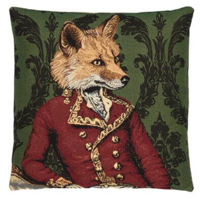 Sir Francis Fox Tapestry Cushion - 46x46cm (18"x18")