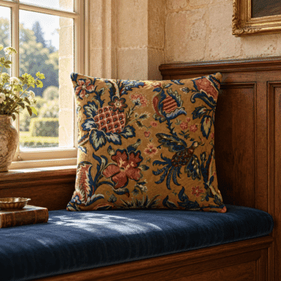 Gilded II Tapestry Cushion - 46x46cm (18"x18")