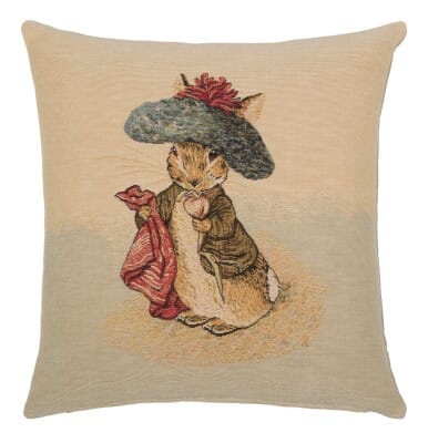 Benjamin Bunny Tapestry Cushion - 46x46cm (18"x18")