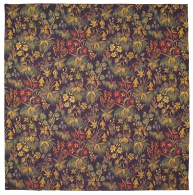 Tudor Mille Fleur Tapestry Throw - 147 x 147cm (57" x 57")