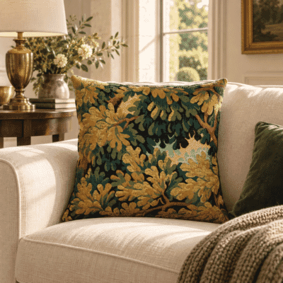 Verdure Royale Tapestry Cushion - 46x46cm (18"x18")
