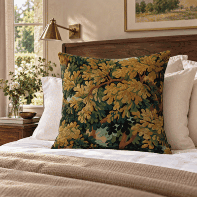 Verdure Royale Tapestry Cushion - 55x55cm (22"x22")