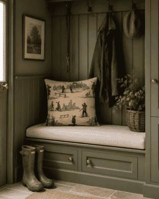 The Country Shoot Tapestry Cushion - 46x46cm (18"x18")