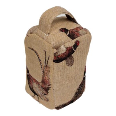 Country Pheasants Tapestry Doorstop