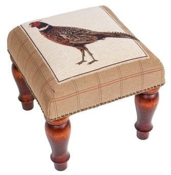 Strutting Pheasant Medium Stool