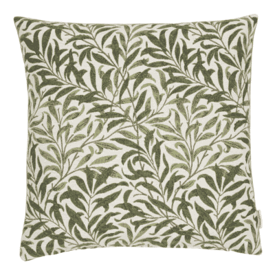 Willow Bough Green Woven Cushion - 42x42cm (17"x17")