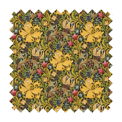 Golden Lily Classic Tapestry Fabric