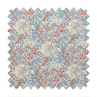 Golden Lily Pastel Tapestry Fabric