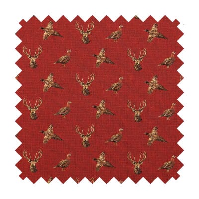 Highland Claret Tapestry Fabric