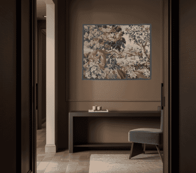 Woodland Verdure Handwoven Tapestry - 75 x 90 cm (2'5" x 2'11") - Requires Rod Size 2 - Last Piece Remaining!