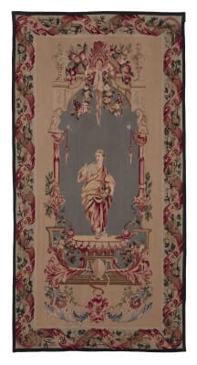 Renaissance Portiere Handwoven Tapestry - 180 x 91 cm (5'9" x 3'0") - Requires Rod Size 2