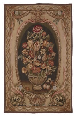 Bay Floral Small Handwoven Tapestry - 140 x 88 cm (4'6" x 2'9") - Requires Rod Size 2