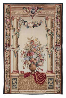 Chateau Columns Handwoven Tapestry - 168 x 110 cm (5'5" x 3'6") - Requires Rod Size 3