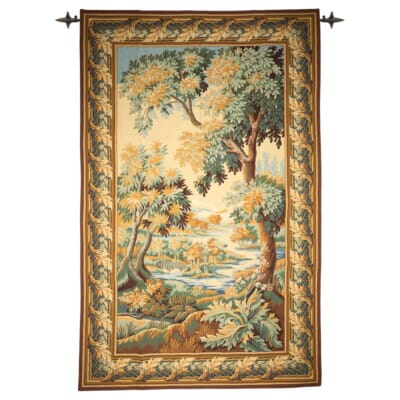 Verdure des Flandres Loom Woven Tapestry - 310 x 195 cm (10'2" x 6'5") - Requires Rod Size 5 - Last Piece Remaining!