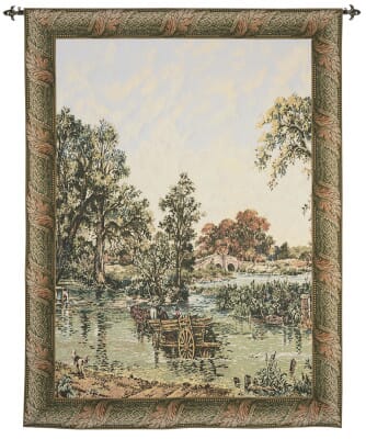 The Wagon Loom Woven Tapestry - 165 x 126 cm (5'5" x 4'2") - Requires Rod Size 3 - Last Piece Remaining!