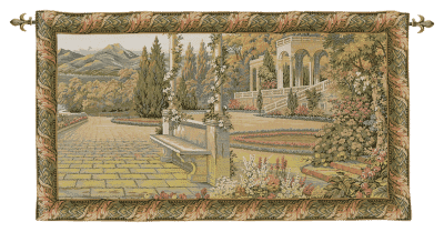 The Terrace (Without Loops) Loom Woven Tapestry - 62 x 110 cm (2'0" x 3'7") - Requires Rod Size 3