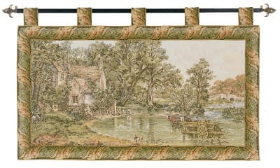 The Haywain Loom Woven Tapestry - (With Loops) 70 x 110 cm (2'4" x 3'7") - Requires Rod Size 3