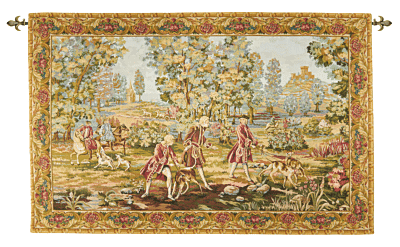 Chasse a la Campagne Loom Woven Tapestry - 122 x 190 cm (4'0" x 6'3") - Requires Rod Size 5