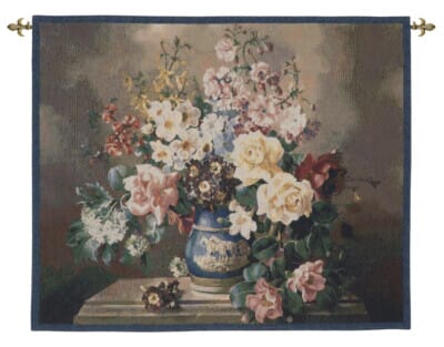 Summer Bouquet Loom Woven Tapestry - 78 x 95 cm (2'7" x 3'1") - Requires Rod Size 2 - Last Piece Remaining!