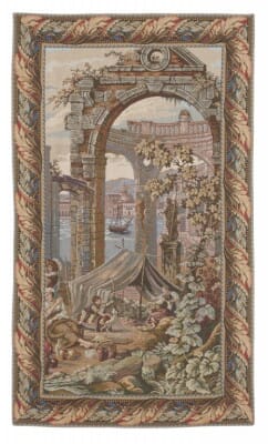 Venice Arch Loom Woven Tapestry - 112 x 68 cm (3'8" x 2'3") - Requires Rod Size 2